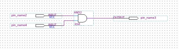 Quartus - Logic circuit