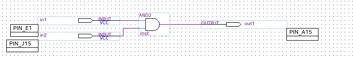 Quartus - Pins assigned